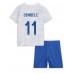 Maillot de foot France Ousmane Dembele #11 Extérieur vêtements enfant Monde 2022 Manches Courtes (+ pantalon court)